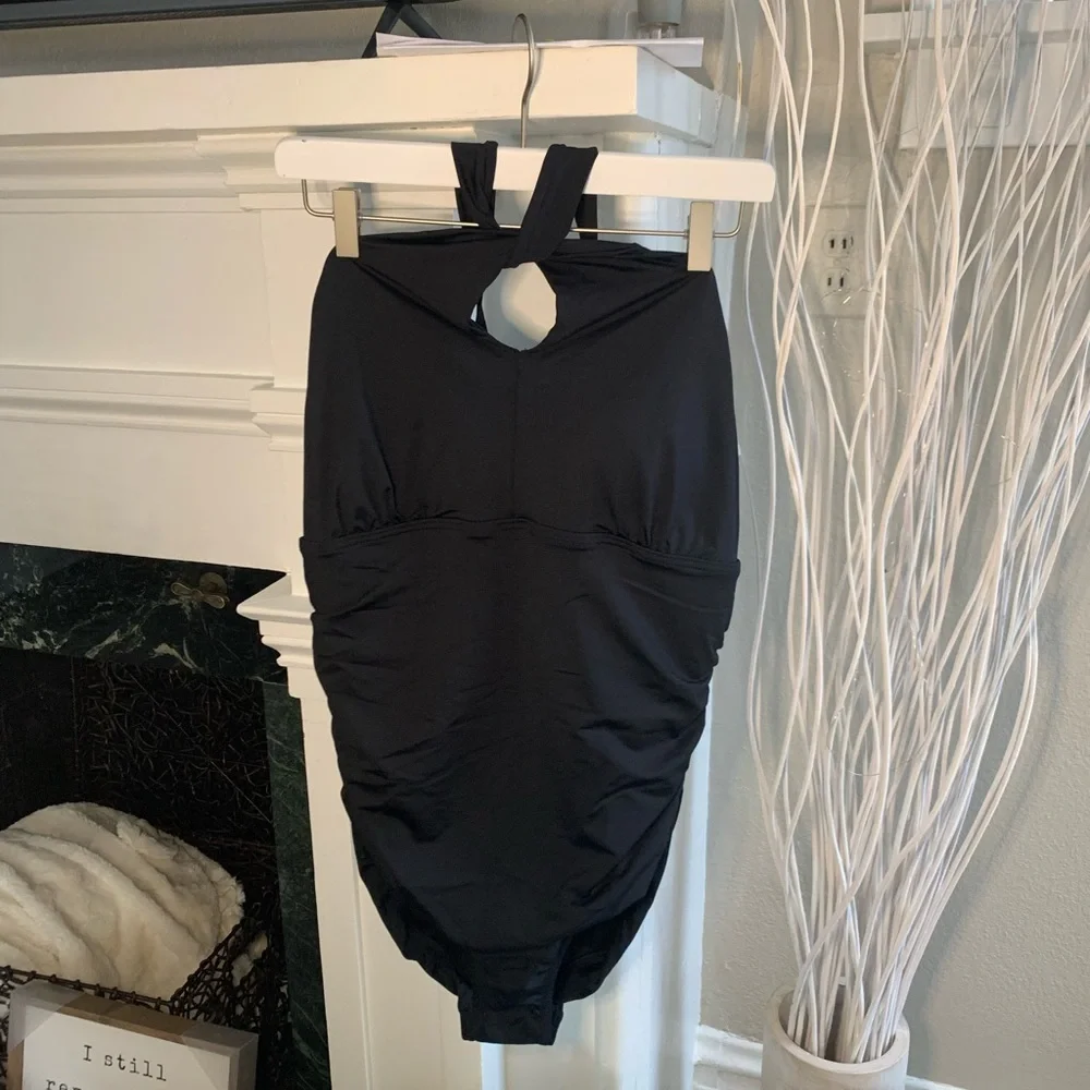 Lands End MULTI WAY  one piece swimsuit high neck
